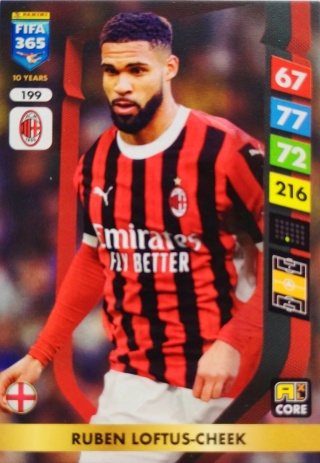 199 Ruben Loftus-Cheek AC Milan Core FIFA 365 2025
