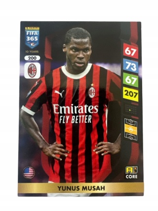 200 Yunus Musah AC Milan Core FIFA 365 2025