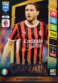 201 Davide Calabria AC Milan Core Captain FIFA 365 2025