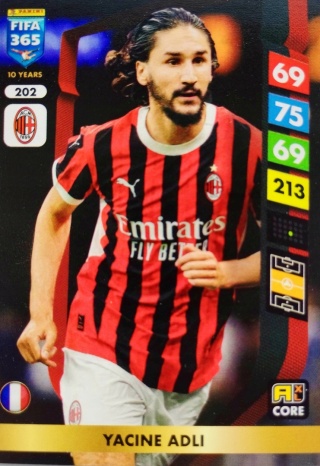 202 Yacine Adli AC Milan Core FIFA 365 2025