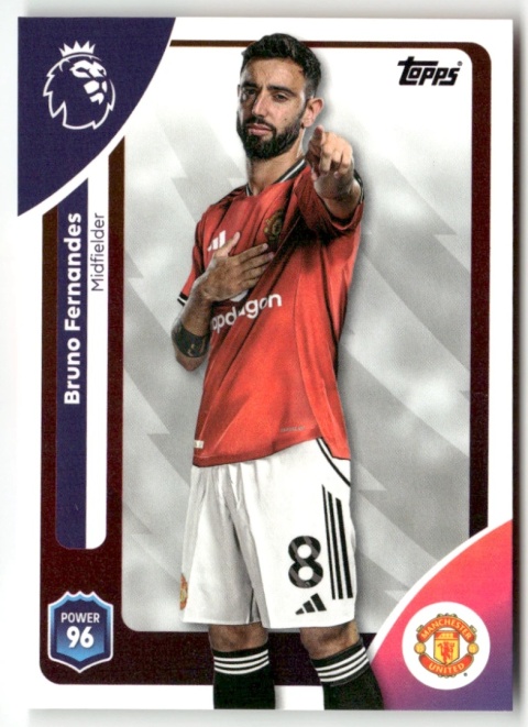 208 Bruno Fernandes Manchester United Base Premier League 2026
