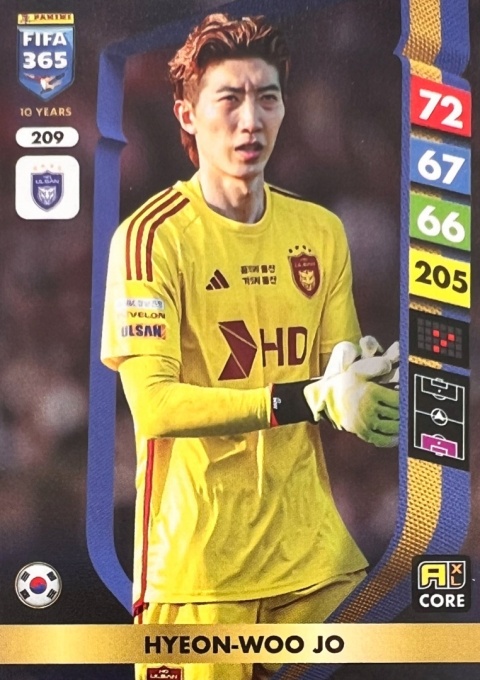 209 Jo Hyeon-woo Ulsan Core FIFA 365 2025