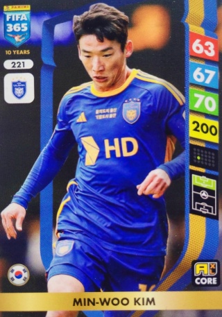 221 Kim Min-woo Ulsan Core FIFA 365 2025
