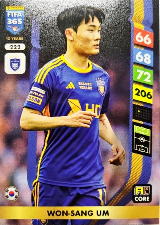 222 Um Won-sang Ulsan Core FIFA 365 2025