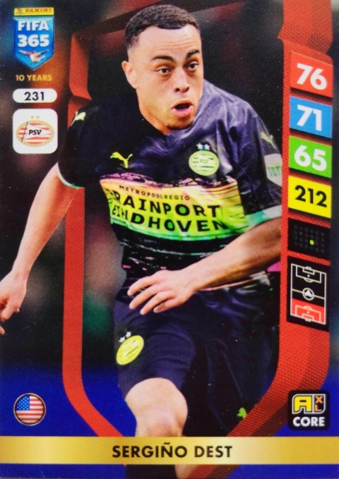 231 Sergiño Dest PSV Eindhoven Core FIFA 365 2025
