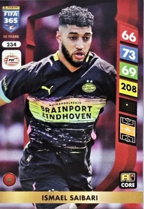 234 Ismael Saibari PSV Eindhoven Core FIFA 365 2025