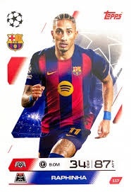 117 Raphinha FC Barcelona Base Match Attax 2025/26