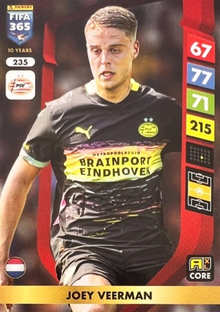 235 Joey Veerman PSV Eindhoven Core FIFA 365 2025