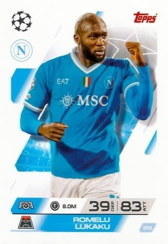 251 Romelu Lukaku SSC Napoli Base Match Attax 2025/26
