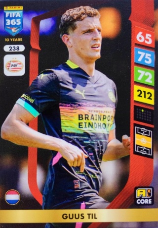 238 Guus Til PSV Eindhoven Core FIFA 365 2025