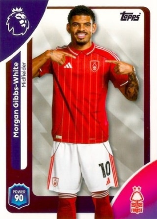 245 Morgan Gibbs-White Nottingham Forest Base Premier League 2026