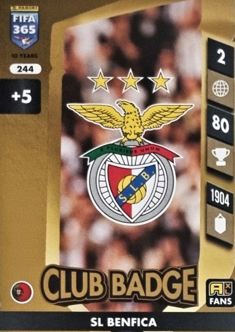 244 Club Badge Benfica Core FIFA 365 2025