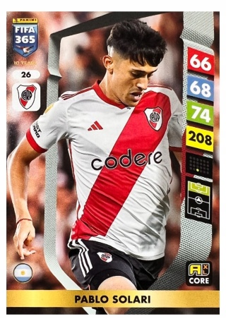 26 Pablo Solari River Plate Core FIFA 365 2025