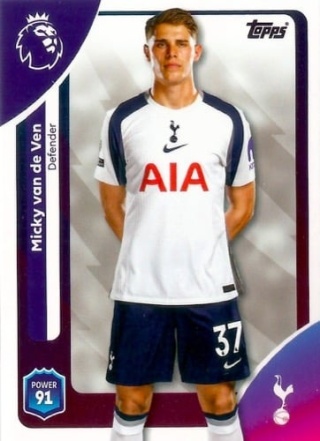 256 Micky van de Ven Tottenham Base Premier League 2026