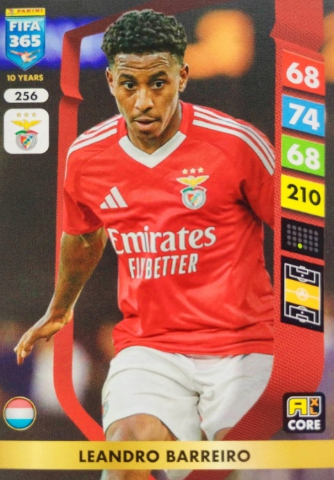 256 Leandro Barreiro Benfica Core FIFA 365 2025