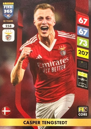 258 Casper Tengstedt Benfica Core FIFA 365 2025