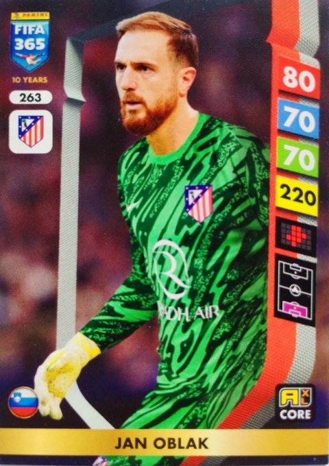 263 Jan Oblak Atlético Madryt Core FIFA 365 2025