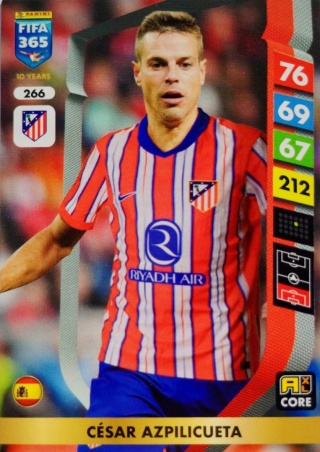 266 César Azpilicueta Atlético Madryt Core FIFA 365 2025