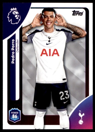 255 Pedro Porro Tottenham Base Premier League 2026