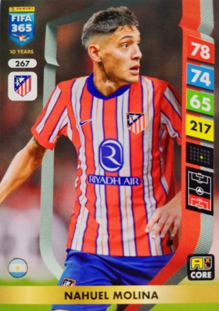 267 Nahuel Molina Atlético Madryt Core FIFA 365 2025