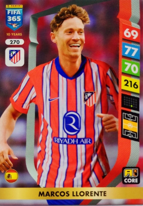 270 Marcos Llorente Atlético Madryt Core FIFA 365 2025
