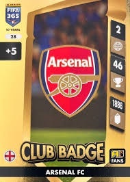 28 Club Badge Arsenal Core FIFA 365 2025