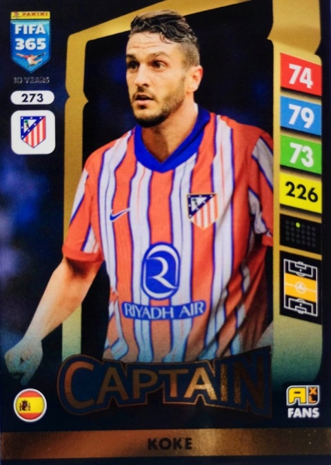 273 Koke Atlético Madryt Core Captain FIFA 365 2025