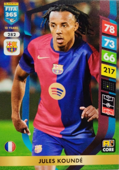 282 Jules Koundé FC Barcelona Core FIFA 365 2025