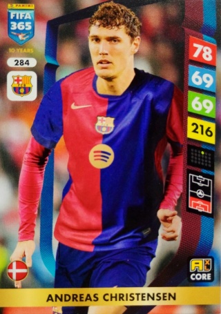 284 Andreas Christensen FC Barcelona Core FIFA 365 2025