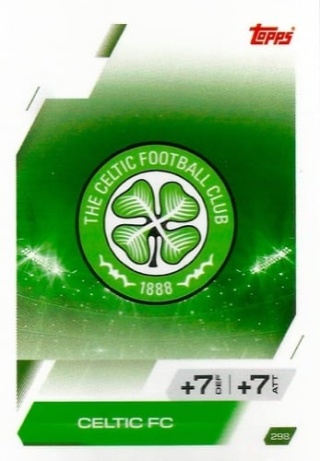 298 Team Badge Celtic Base Match Attax 2025/26