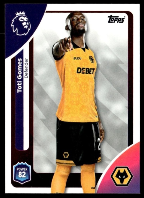 294 Toti Gomes Wolverhampton Base Premier League 2026