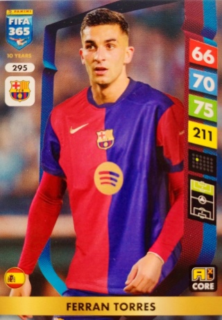 295 Ferran Torres FC Barcelona Core FIFA 365 2025