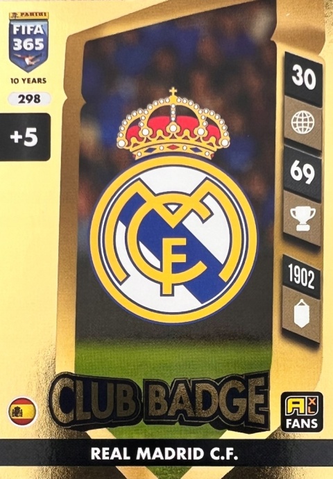 298 Club Badge Real Madryt Core FIFA 365 2025