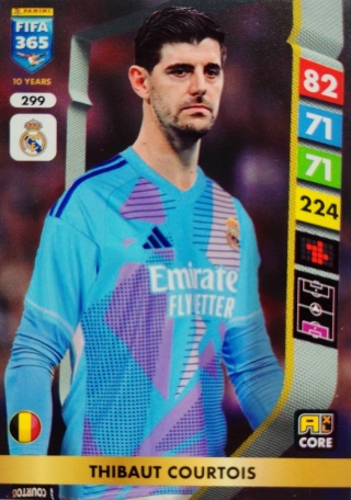 299 Thibaut Courtois Real Madryt Core FIFA 365 2025