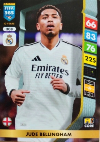 308 Jude Bellingham Real Madryt Core FIFA 365 2025