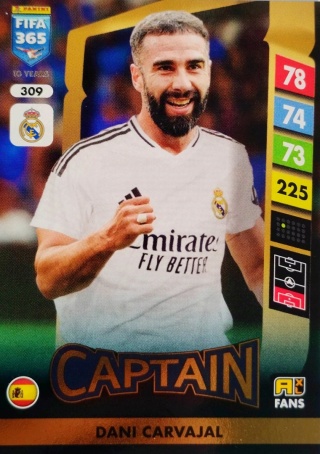 309 Dani Carvajal Real Madryt Core Captain FIFA 365 2025