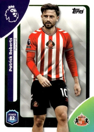 355 Patrick Roberts Sunderland Base Premier League 2026