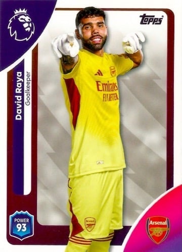 2 David Raya Arsenal Base Premier League 2026