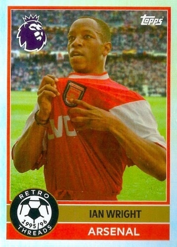 381 Ian Wright Arsenal Retro Threads Premier League 2026
