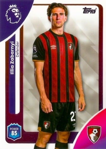 39 Illia Zabarnyi Bournemouth Base Premier League 2026