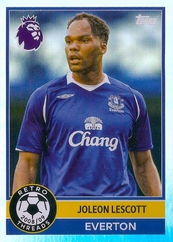 389 Joleon Lescott Everton Retro Threads Premier League 2026
