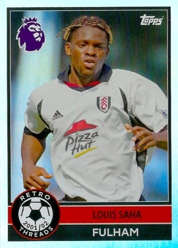 390 Louis Saha Fulham Retro Threads Premier League 2026