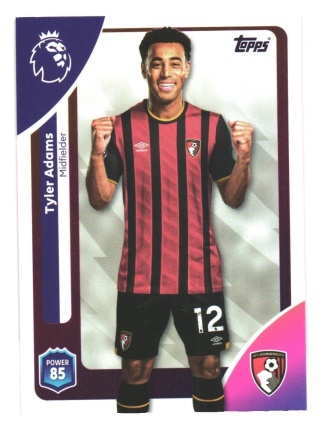 43 Tyler Adams Bournemouth Base Premier League 2026