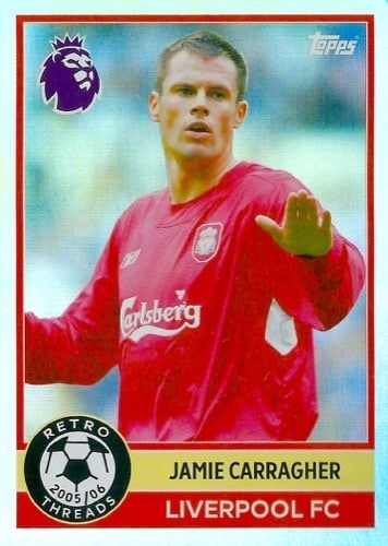 391 Jamie Carragher Liverpool Retro Threads Premier League 2026
