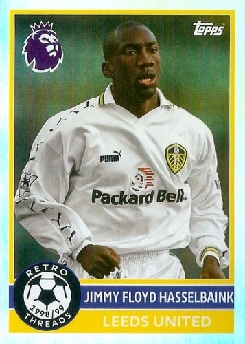 400 Jimmy Floyd Hasselbaink Leeds United Retro Threads Premier League 2026