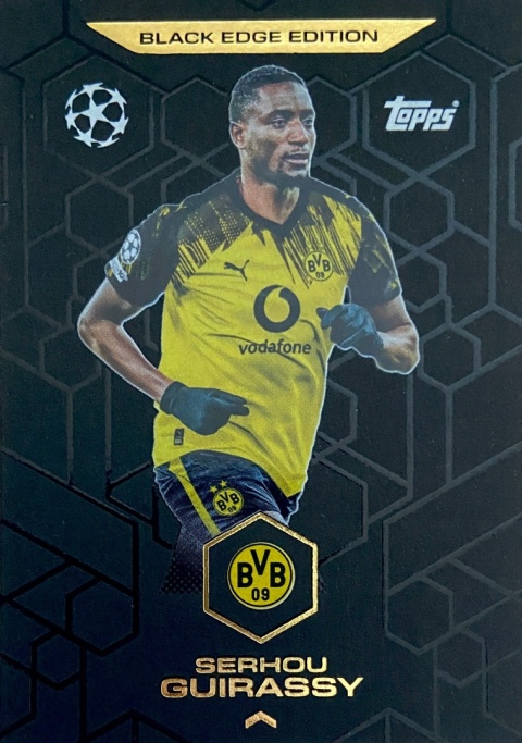BE7 Guirassy Borussia Black Edge Match Attax 2025/26