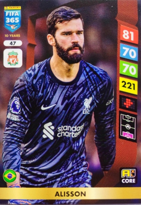 47 Alisson Liverpool Core FIFA 365 2025