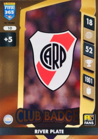 10 Club Badge River Plate Core FIFA 365 2025