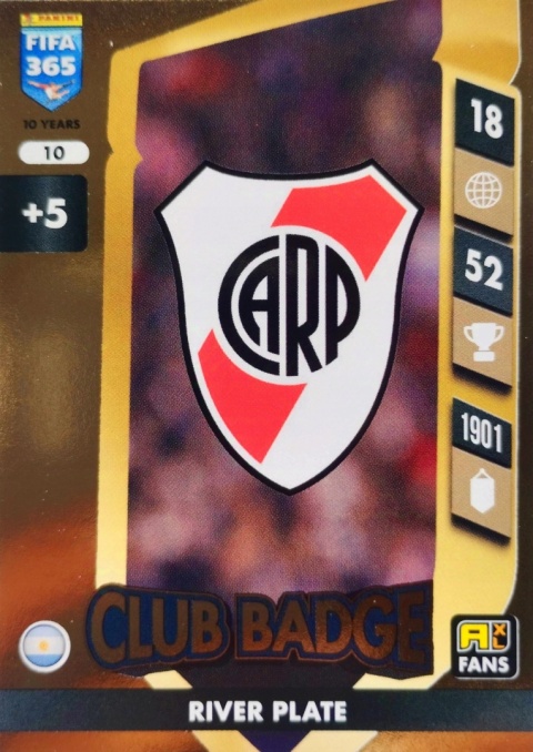 10 Club Badge River Plate Core FIFA 365 2025