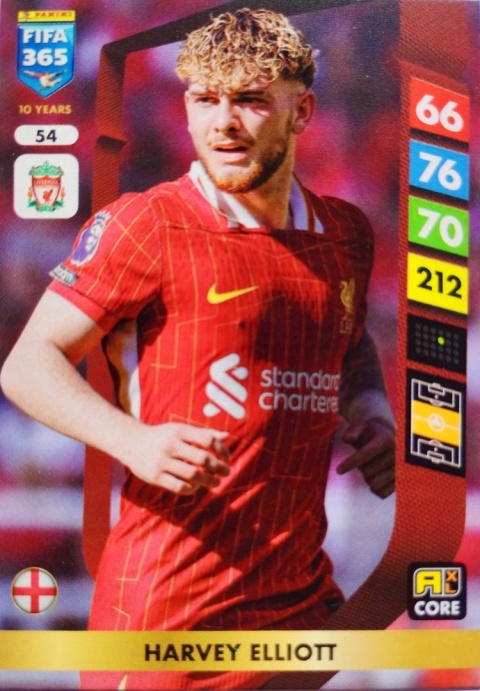 54 Harvey Elliott Liverpool Core FIFA 365 2025